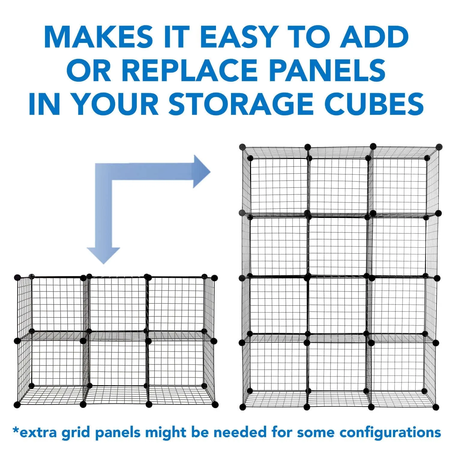 24 Piece Storage Cube Connector