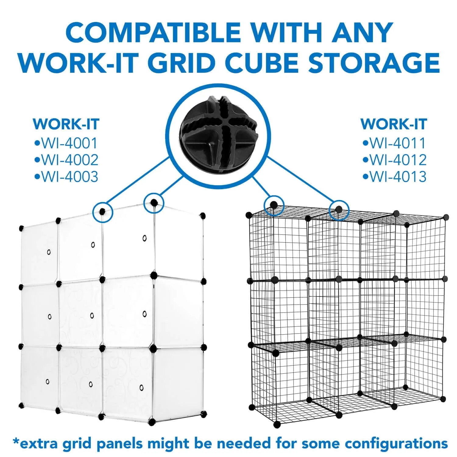 24 Piece Storage Cube Connector