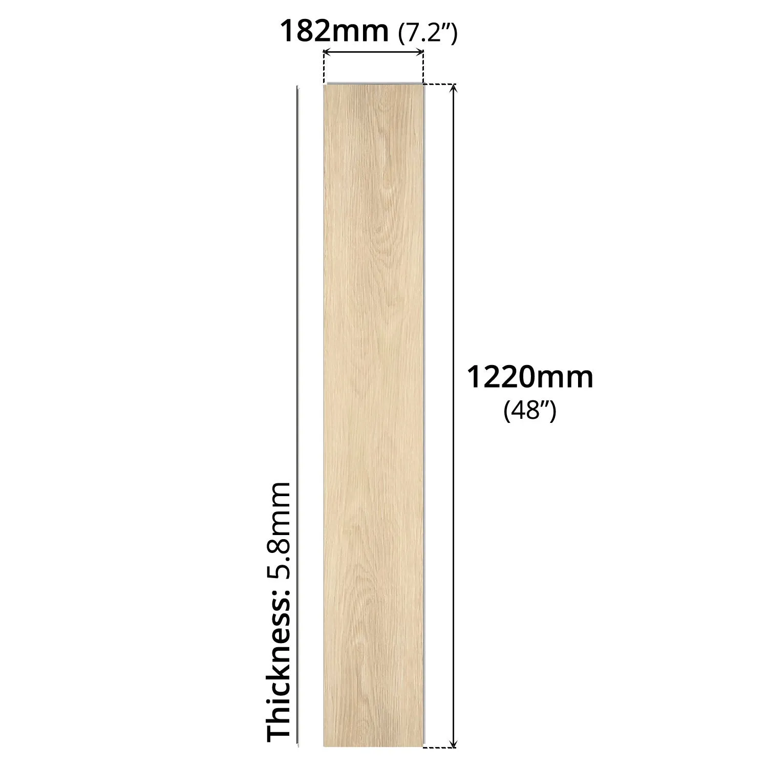 9-pcs Parquet Floor Tile (18 x 122cm)