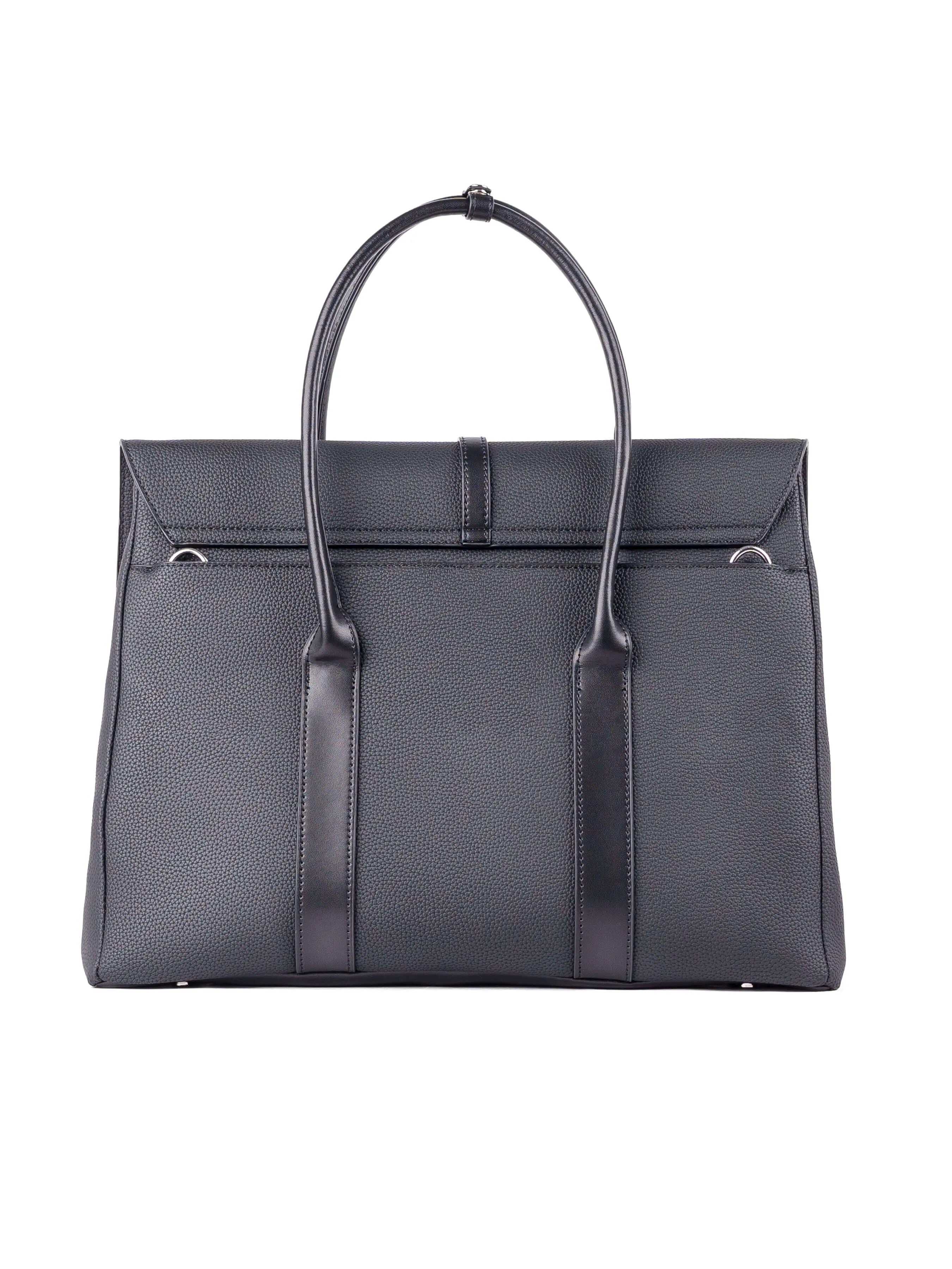 Bruno Briefcase - Black Pebble