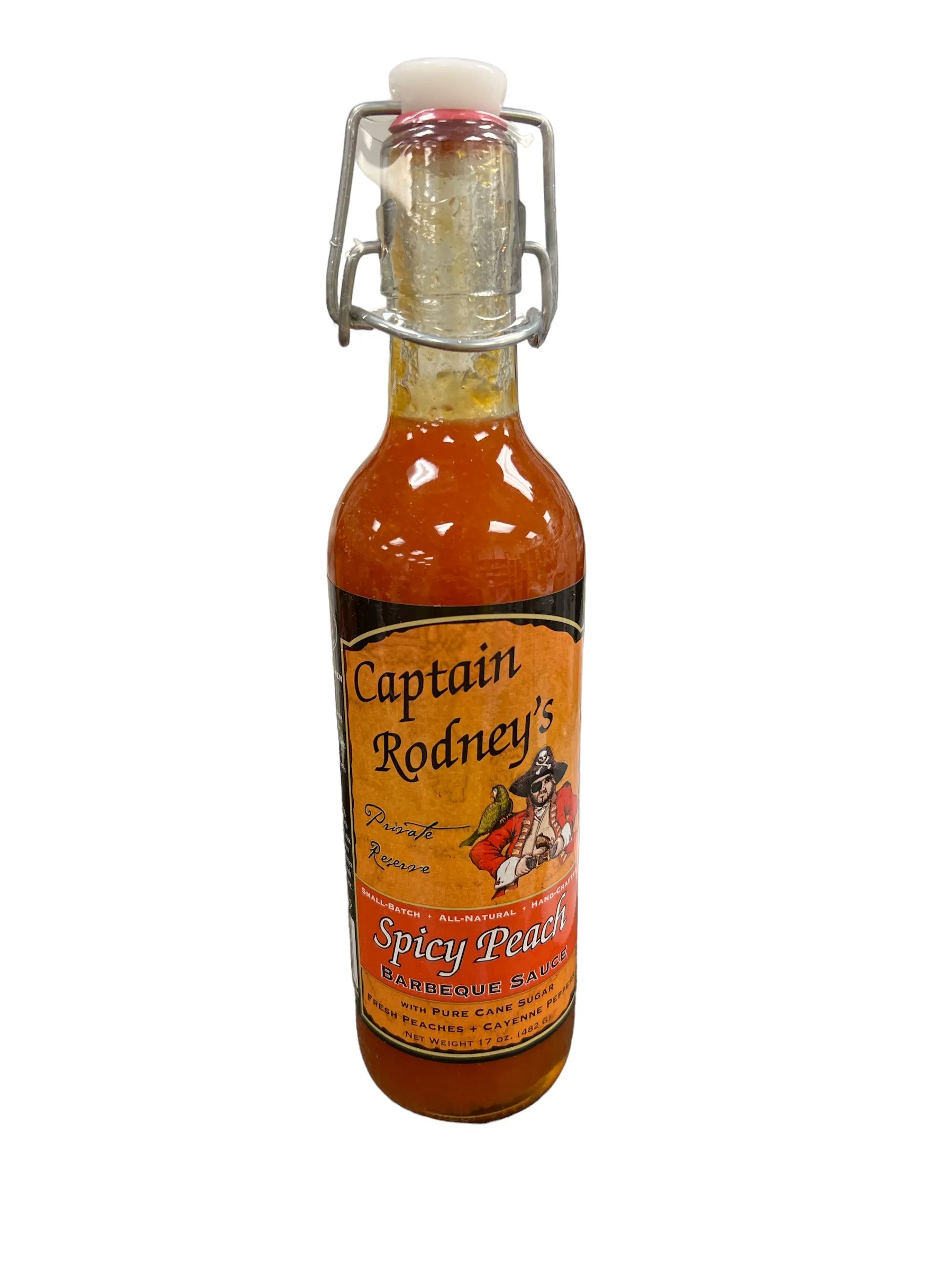 Captain Rodney's Spicy Peach BBQ Sauce