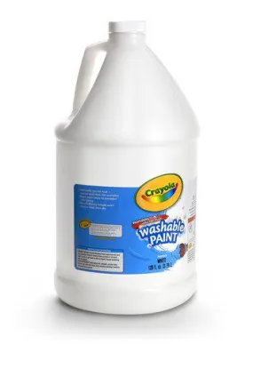 Crayola Washable Paint Gallon White