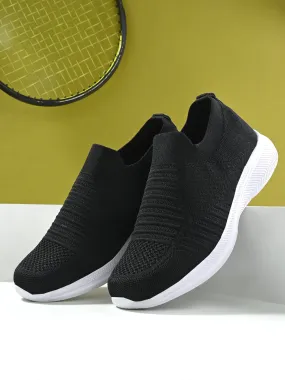 Declan Black Slip-On Sneakers