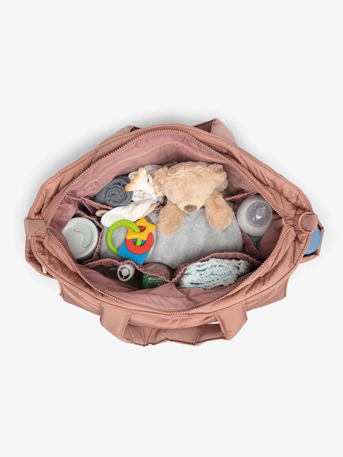 Diaper Tote Bag with Laptop Sleeve