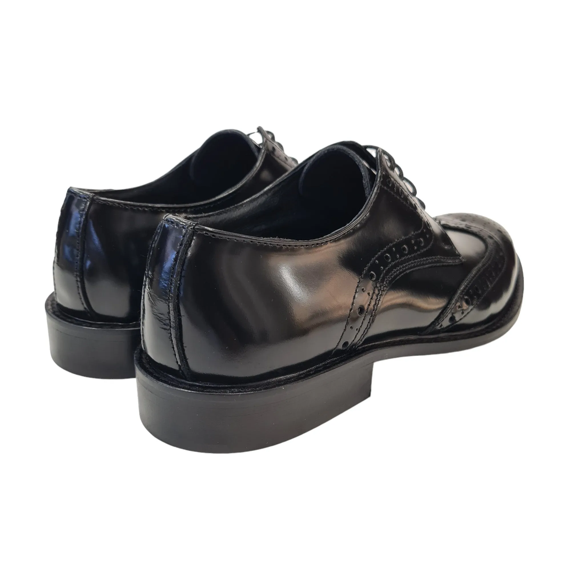 Les Poèmes Uomo Scarpa Elegante stile Duilio Nero Rif.92