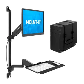 Monitor Wall Mount Workstation