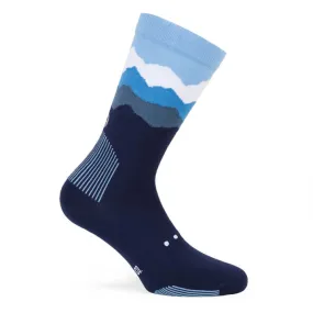 Pacific and Co Socks - Les Alps Blue