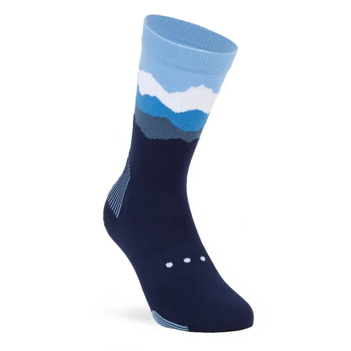 Pacific and Co Socks - Les Alps Blue