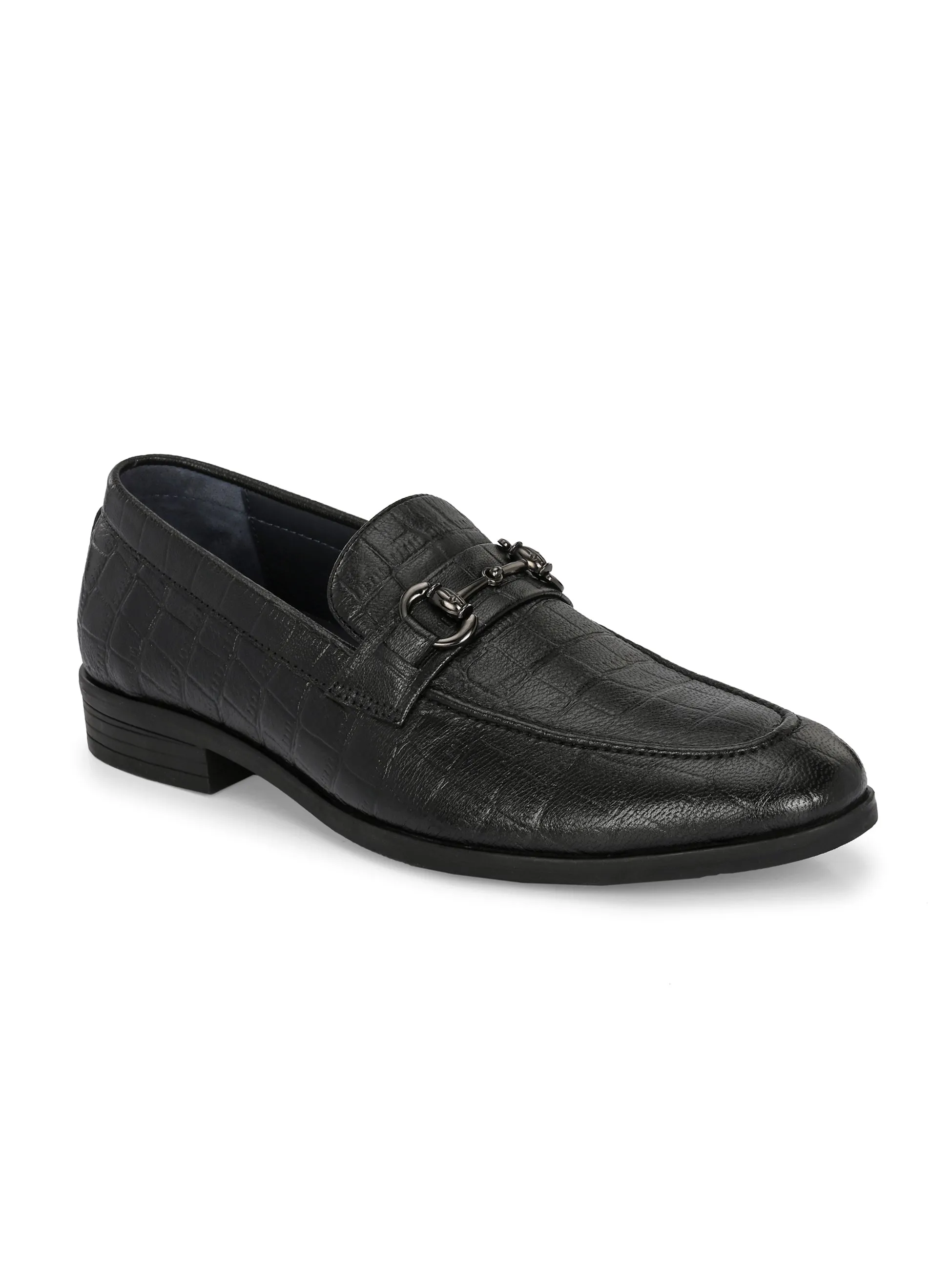 Prive Black Formal Slip-ons