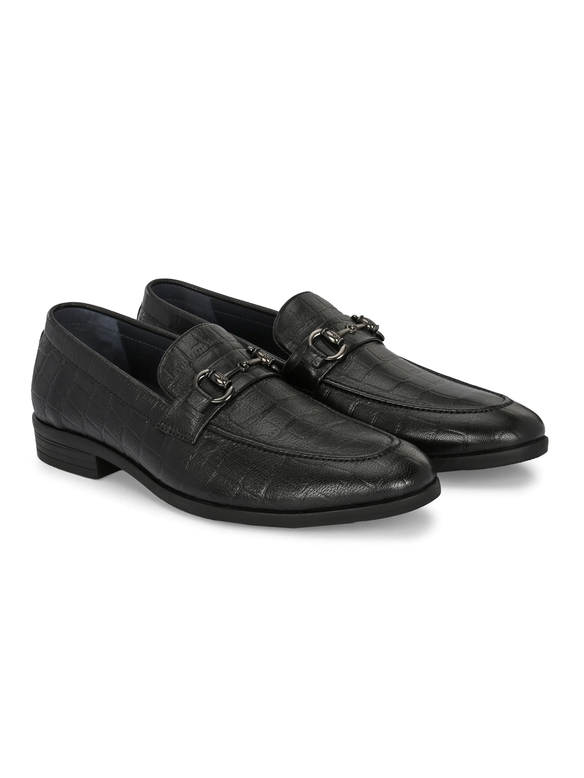 Prive Black Formal Slip-ons