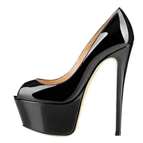 Pumps Queen Parda (Black)