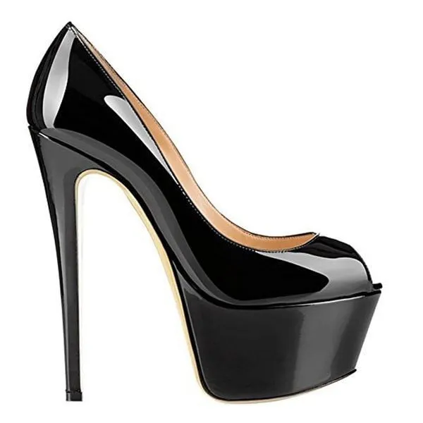 Pumps Queen Parda (Black)