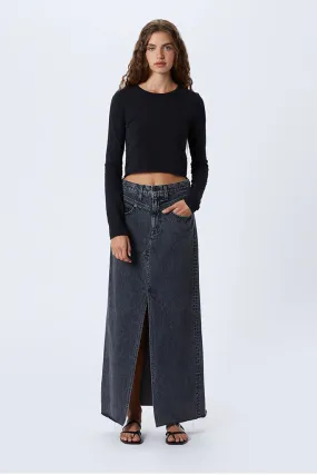 SLVRLAKE - Dallas Double Yoke Maxi Skirt - Last Stand