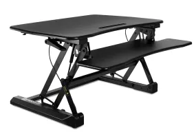 Standing Desk Sit-Stand Desk Converter Height Adjustable, Large Surface Area