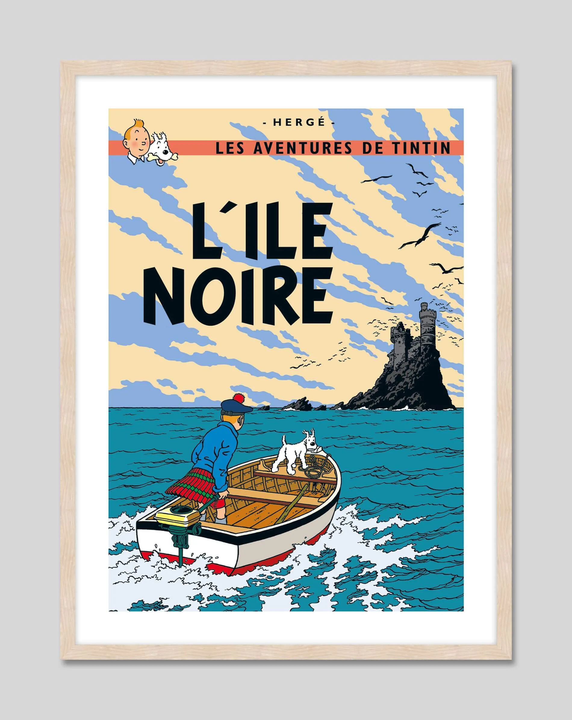 Tintin L'ile Noire