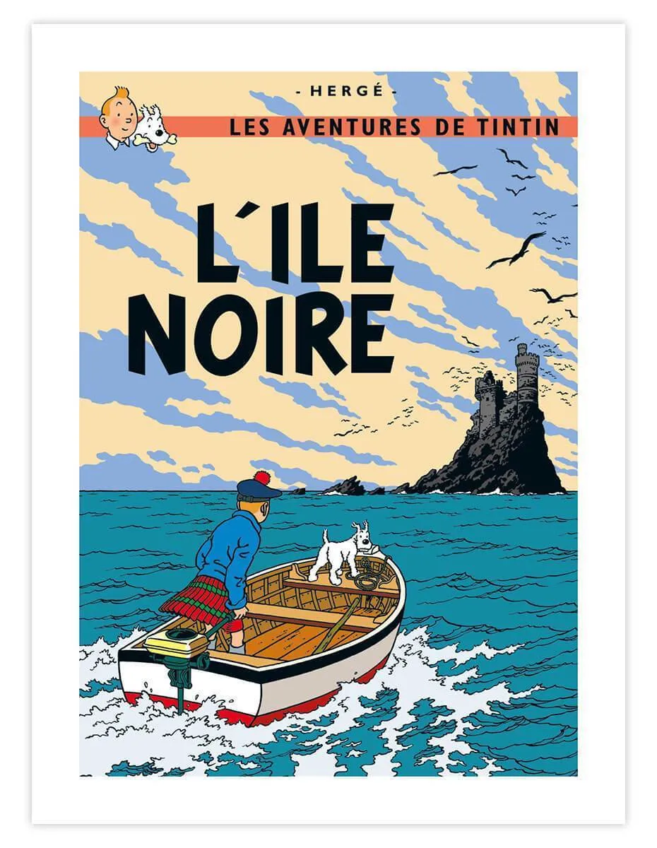 Tintin L'ile Noire