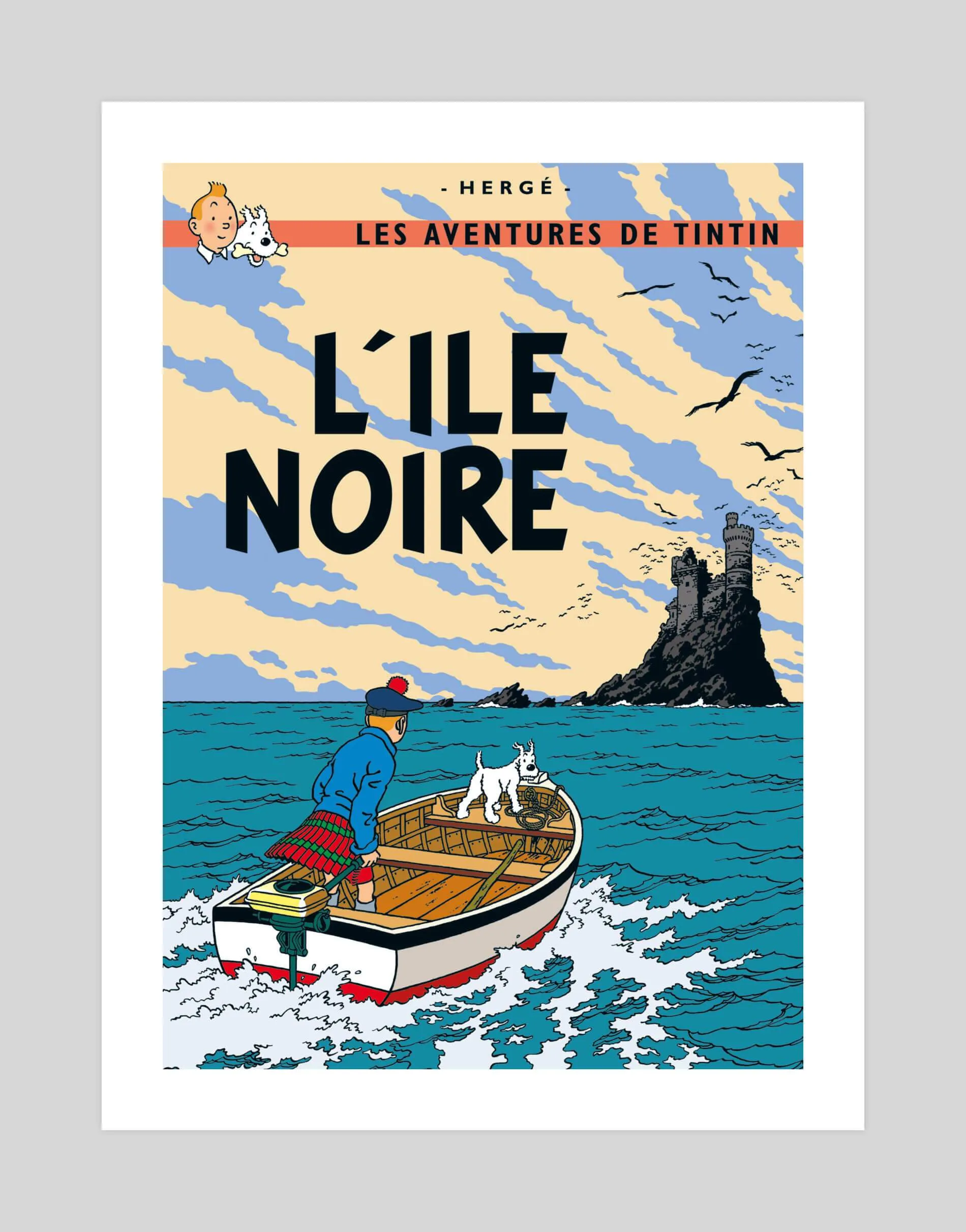 Tintin L'ile Noire